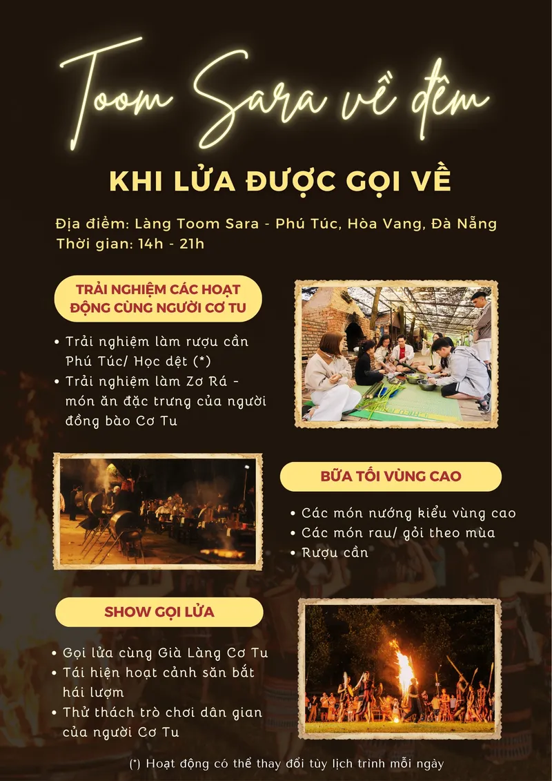 Toom Sara về đêm